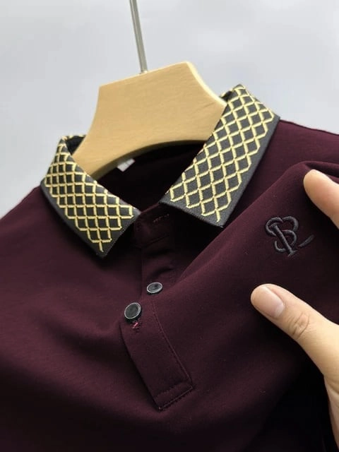 Premium Cotton Polo Shirt For Men- merun