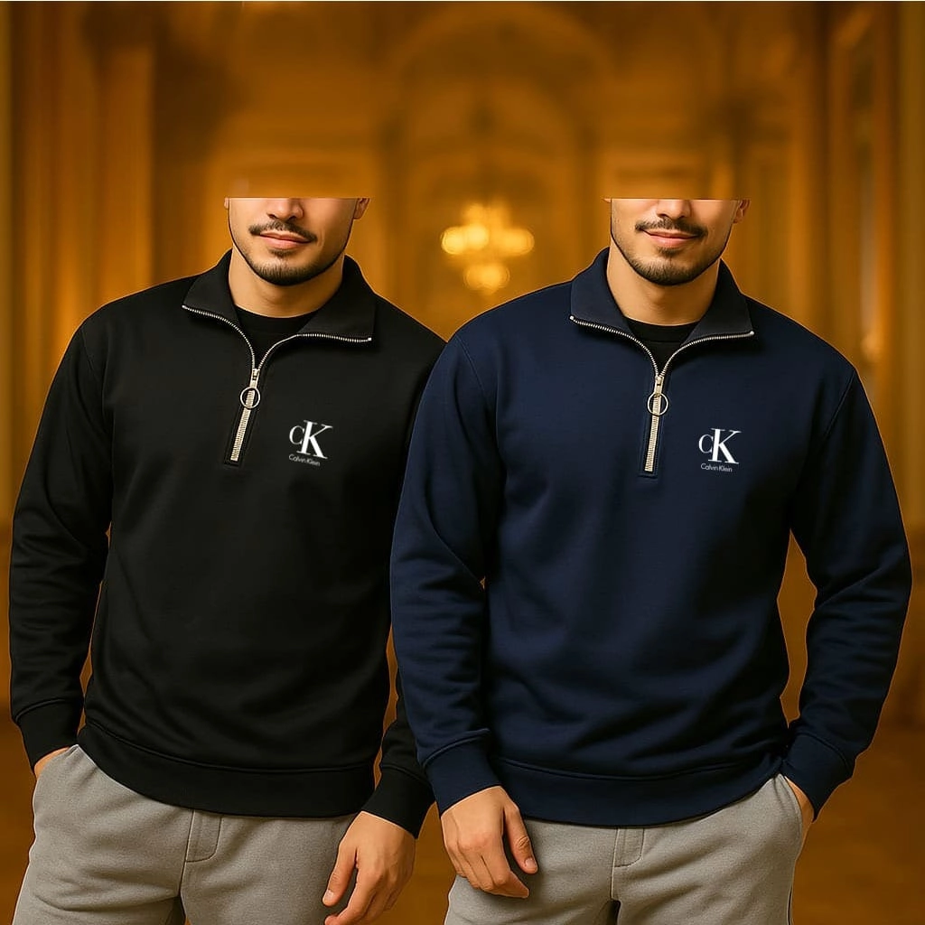 HIGH NECK SUYET SHIRT COMBO