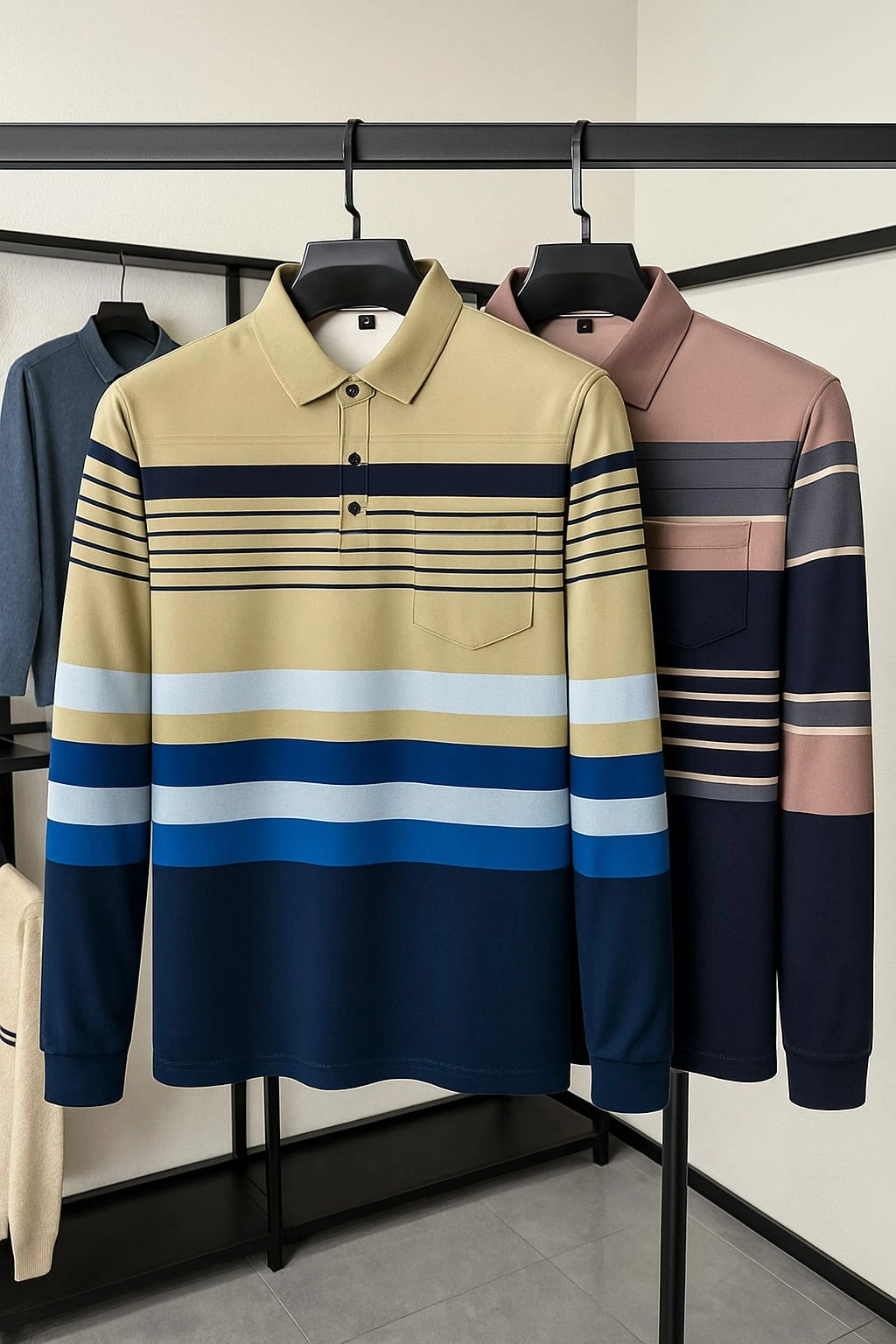 Premium China Polo Shirt - combo 21